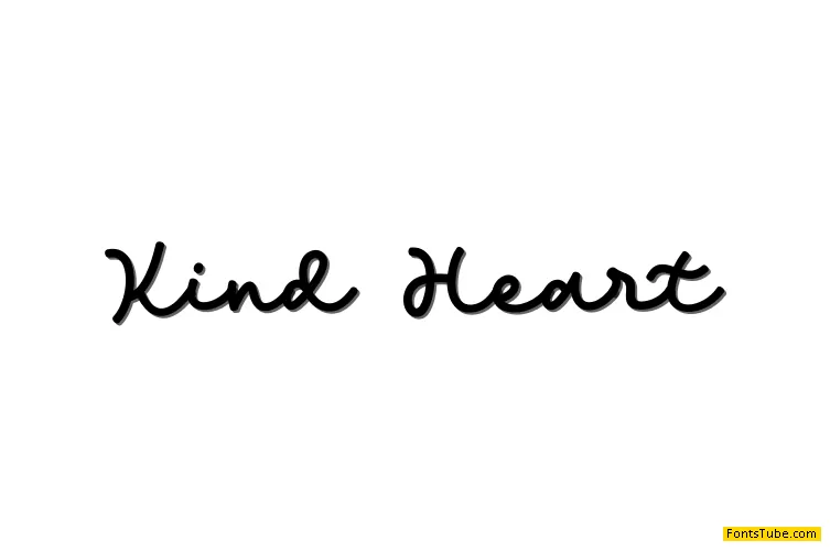 Kind Heart Font