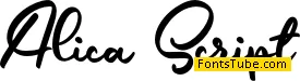 Alica Script
