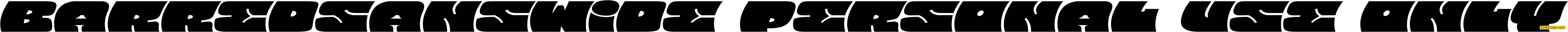 Barred Sans