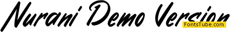 Nurani Demo Version Font