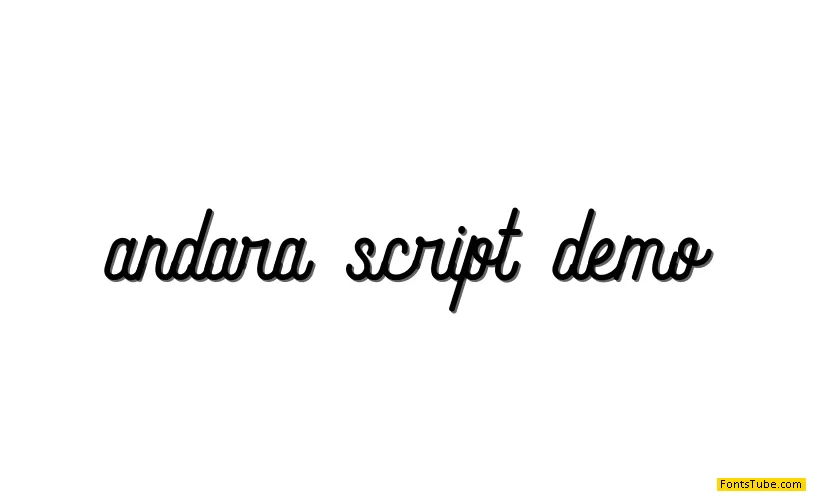 Andara Script Font