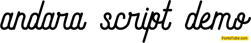 Andara Script Font