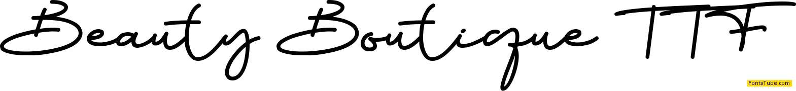 Beauty Boutique Font