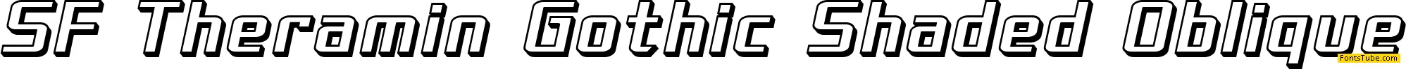 SF Theramin Gothic Font Family