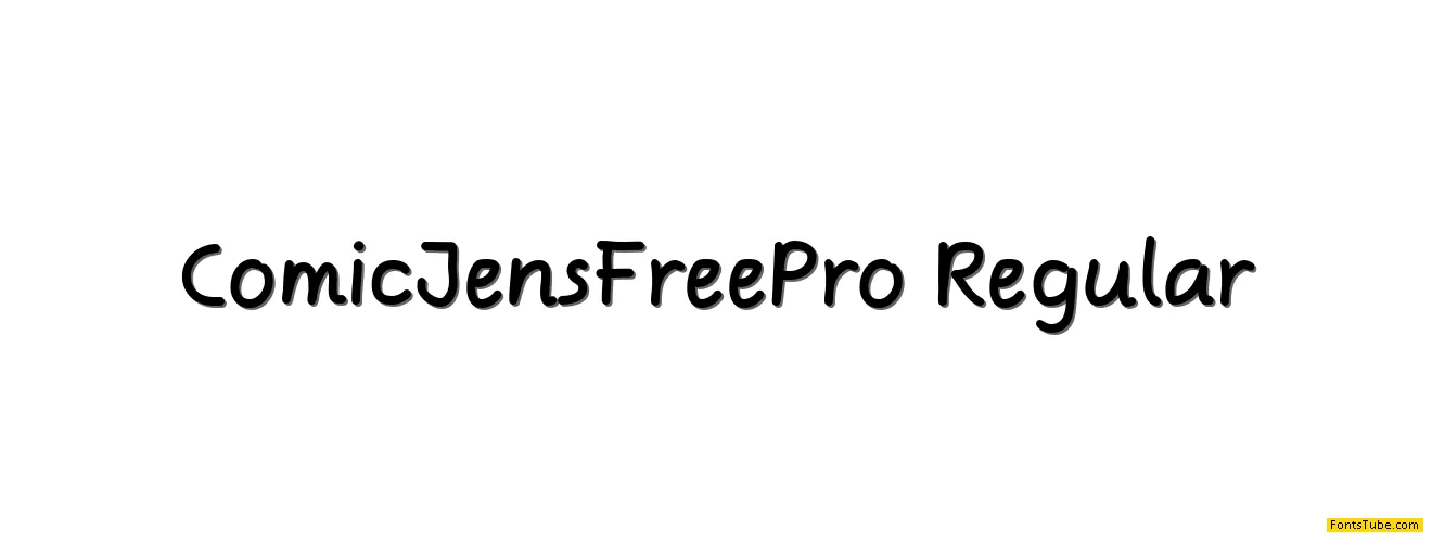 Comic Jens Font Family