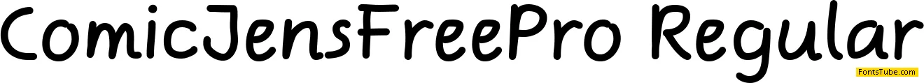 Comic Jens Font Family