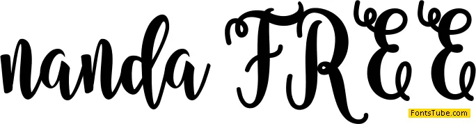 nanda Script FREE Font