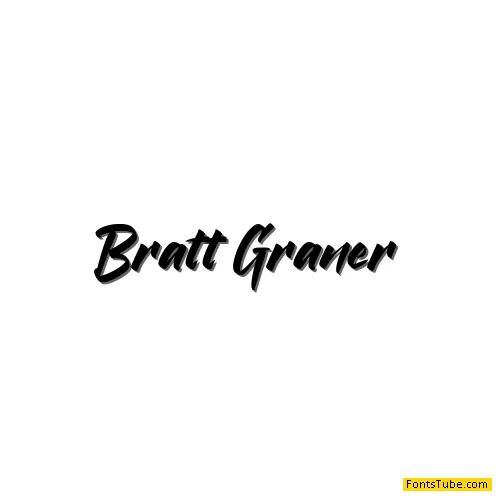 Bratt Graner Font