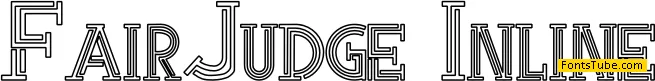 Fair Judge Font Family