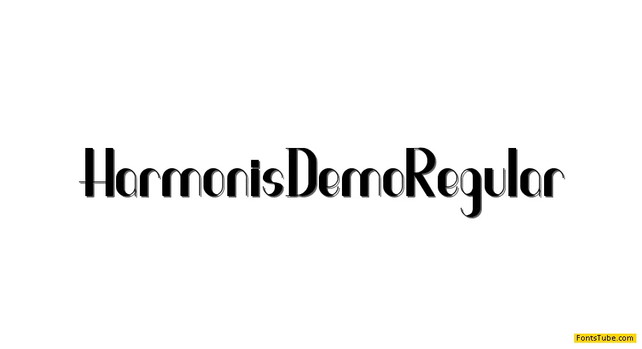 Harmonis Demo Font Family
