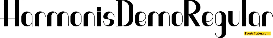 Harmonis Demo Font Family