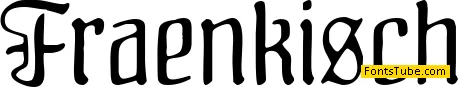Fraenkisch Font