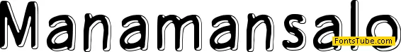 Manamansalo Font