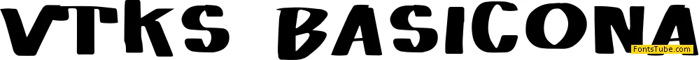 Vtks Basicona Font