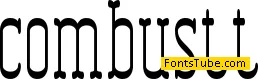 Combustion BRK Font Family