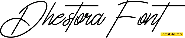 Dhestora Font