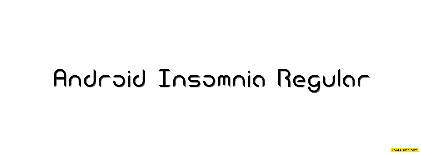 Android Insomnia Font