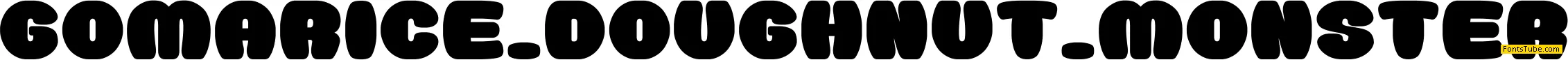 Doughnut Monster__G Font