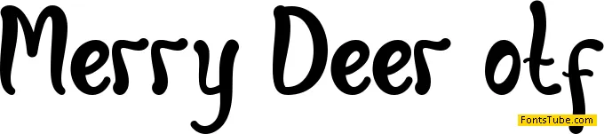 Merry Deer Font
