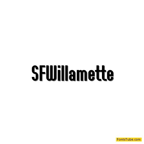 SF Willamette Font Family