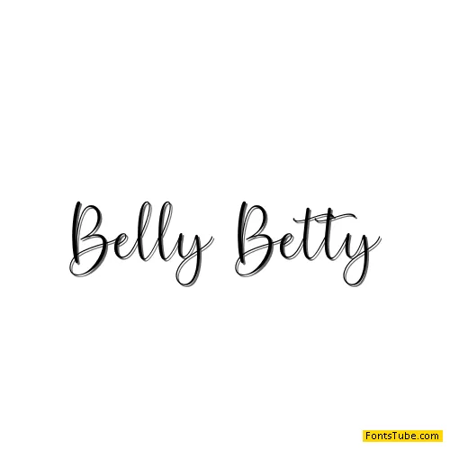 Belly Betty Font Free Font Download | Fonts Tube