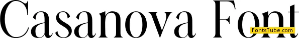 Casanova Font