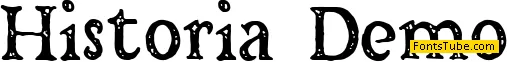 Historia Demo Font