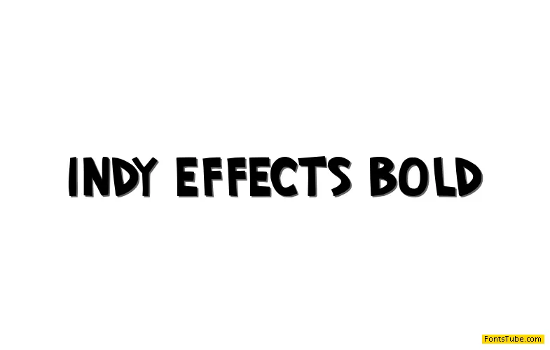 Indy Effects Font Family