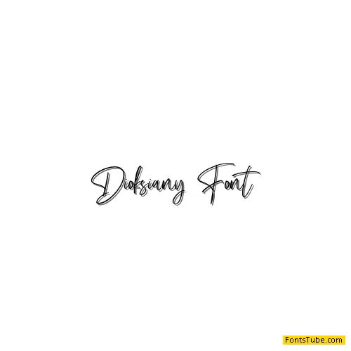 Dioksiany Font