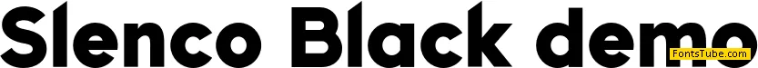 Slenco Font