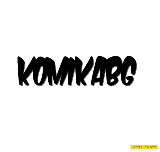 Komika Boogie Font
