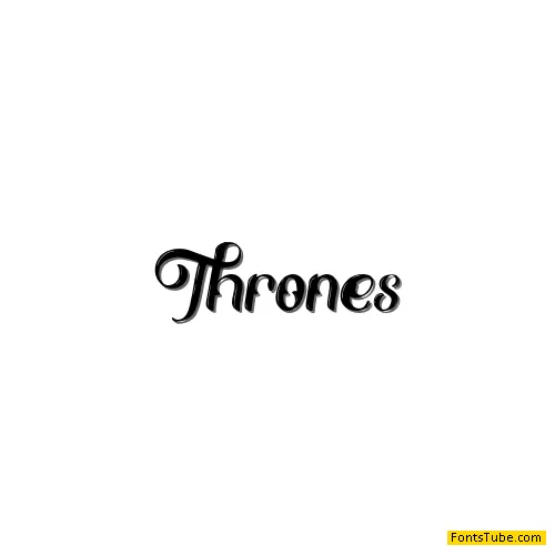 Thrones Font