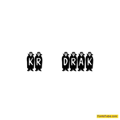KR Drak Font