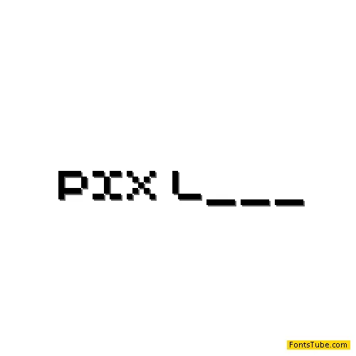 PixL Font