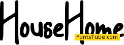 House Home Font