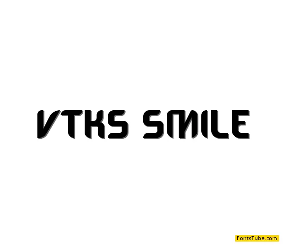 VTKS SMILE Font