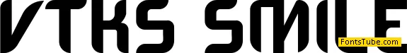 VTKS SMILE Font