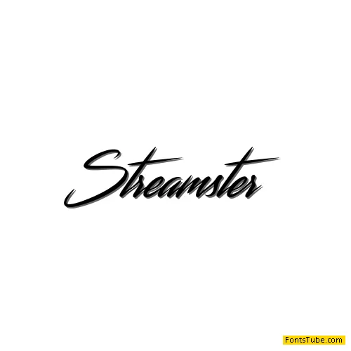 Streamster Font