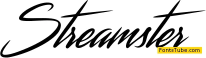 Streamster Font