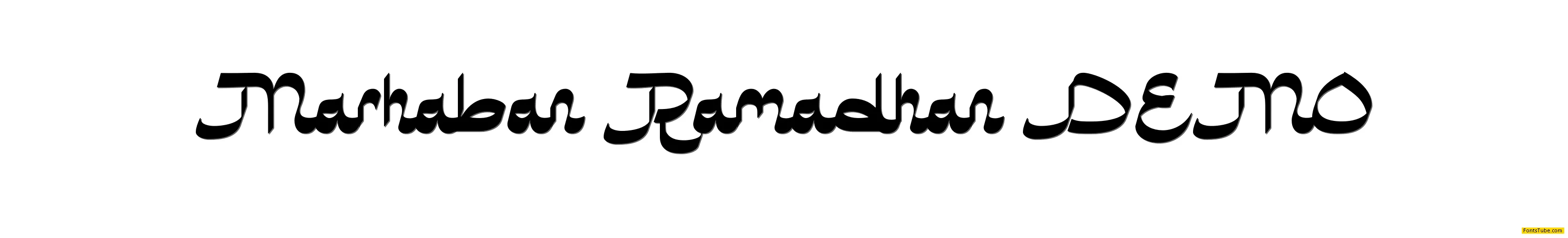 Marhaban Ramadhan DEMO Font