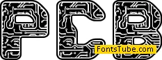PCB Font