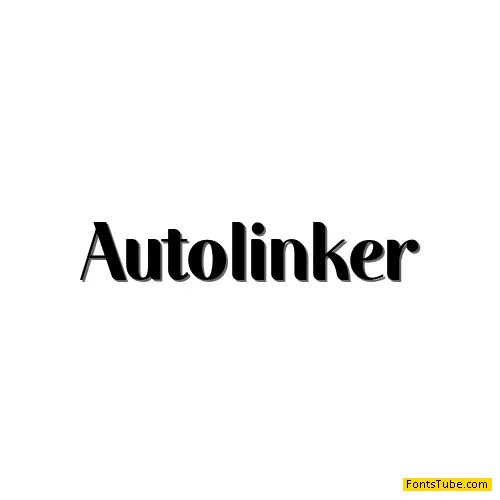 Autolinker Font
