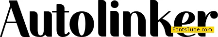 Autolinker Font