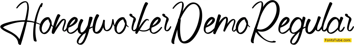 Honeyworker Demo Font