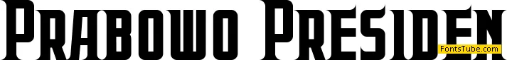 Prabowo Font