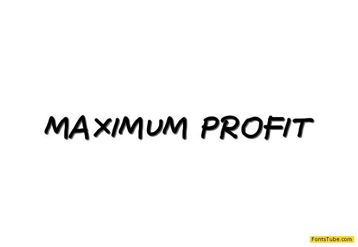 Maximum Profit