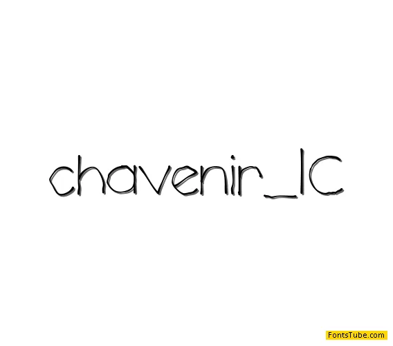 Chavenir Font Family