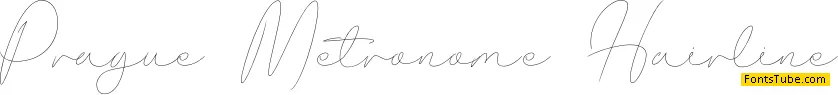 Prague Metronome Font Family