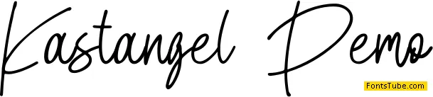 Kastangel Demo Font