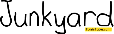 Junkyard Font